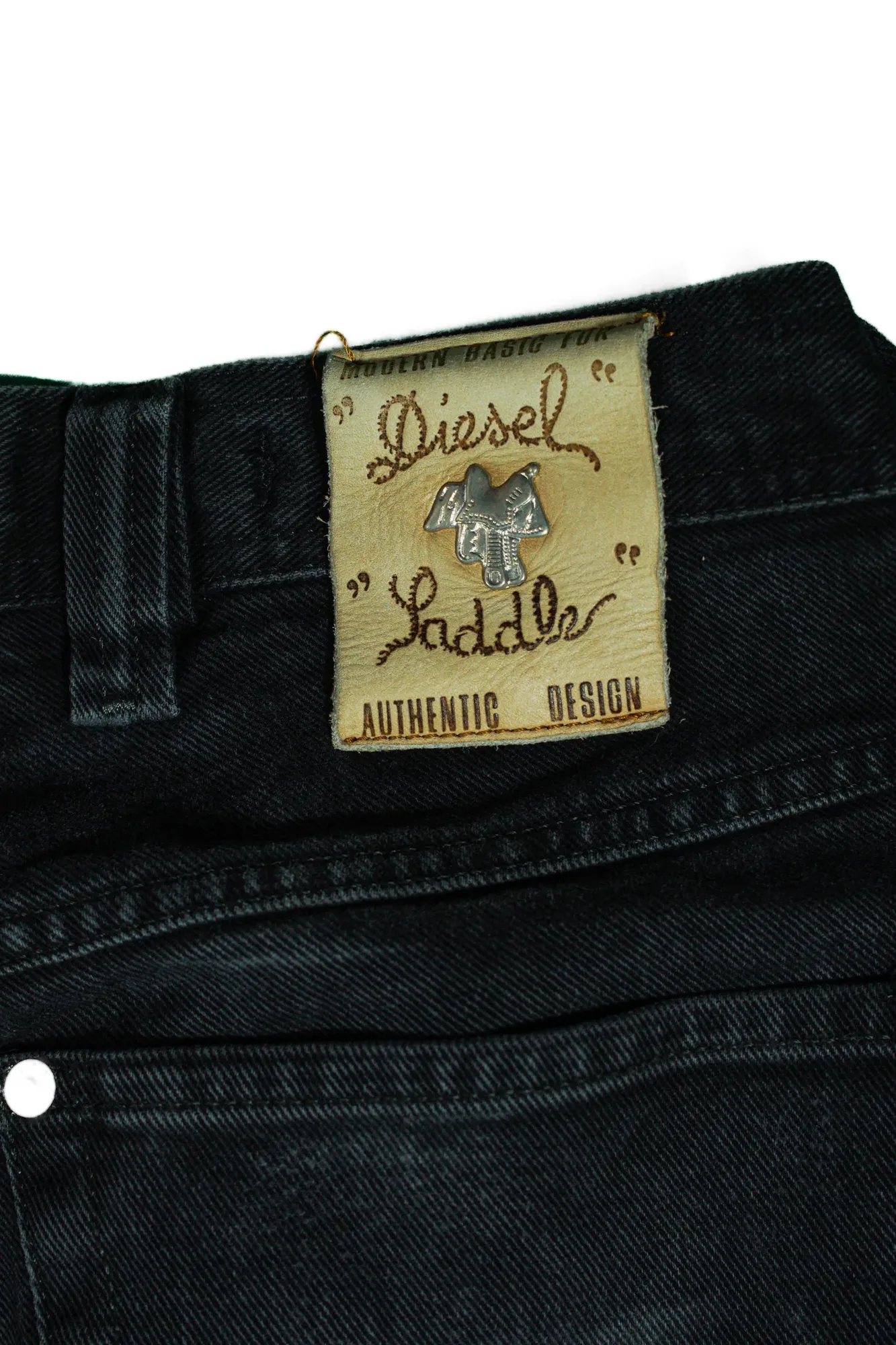 Diesel saddle black jeans 5