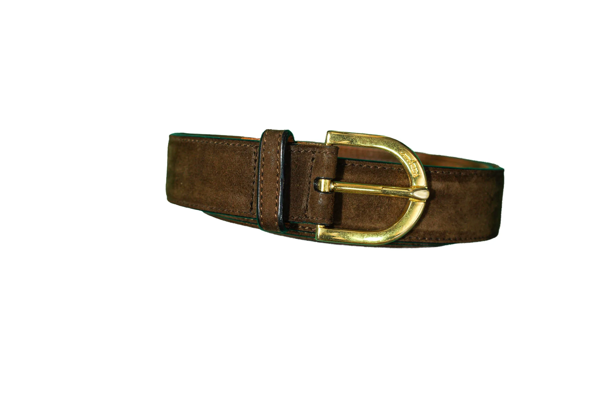 Ferragamo vintage leather/suede belt 2