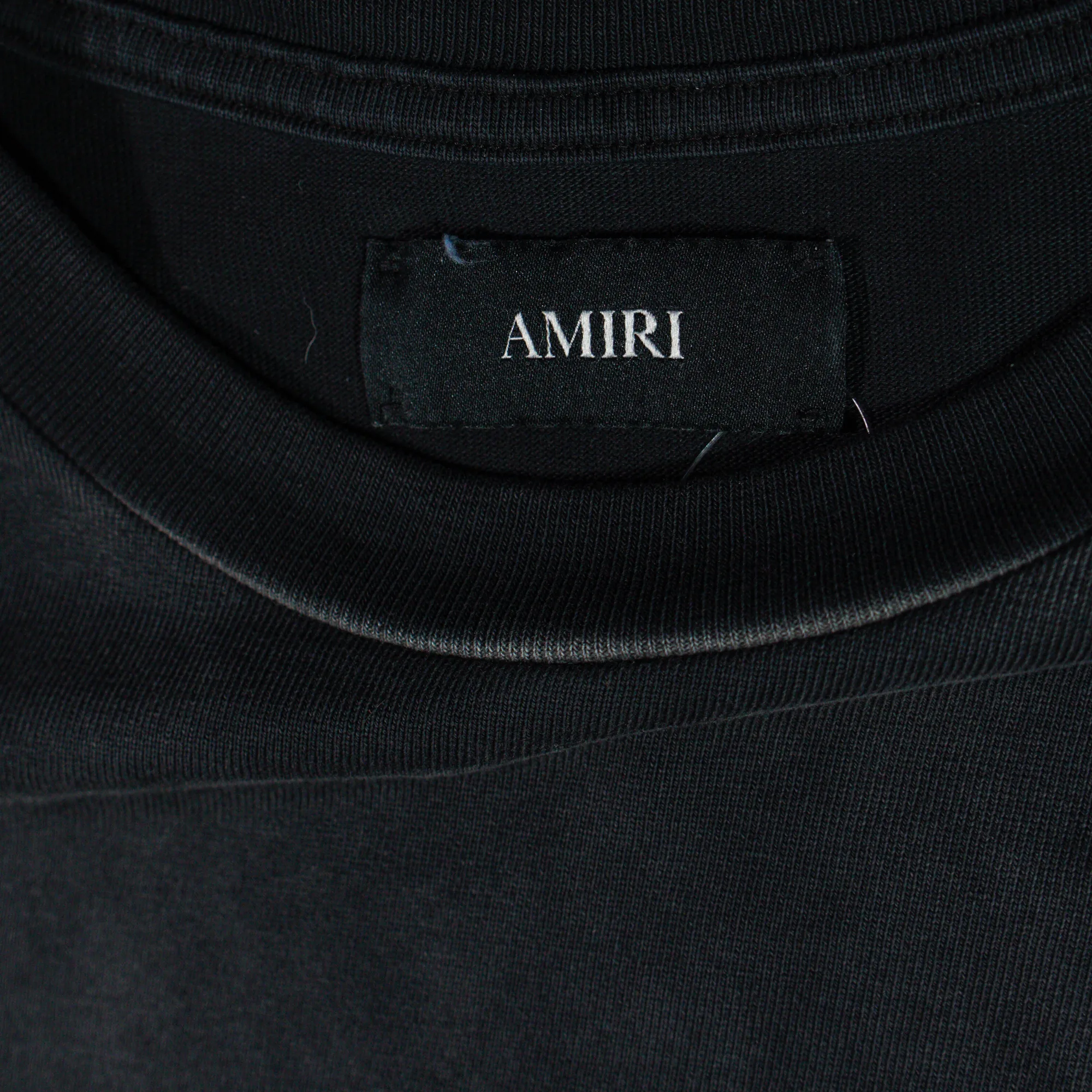 Amiri sunny place logo t-shirt black 5