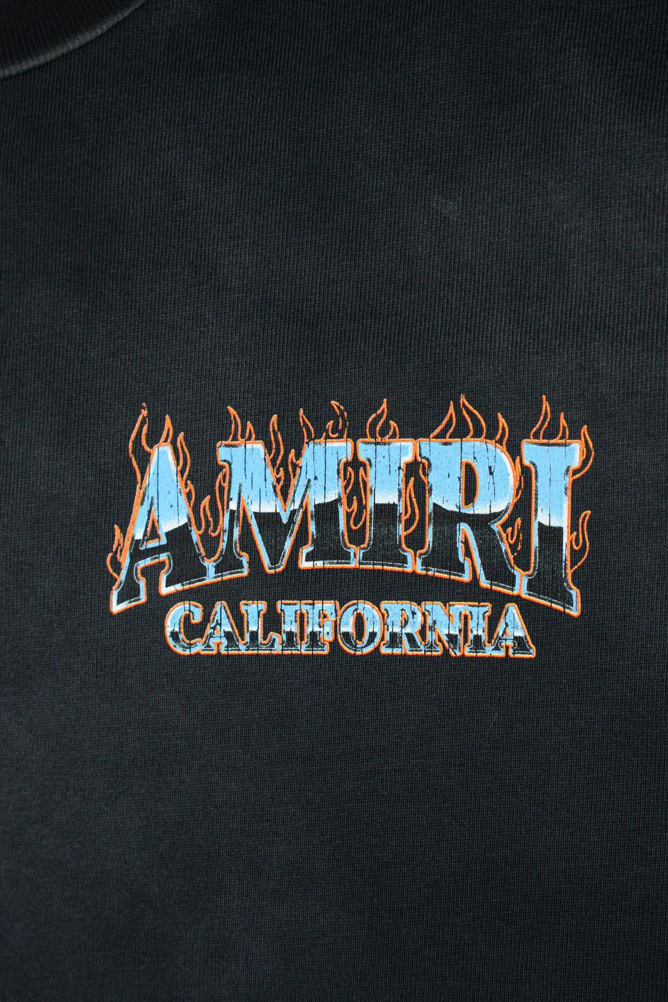 Amiri sunny place logo t-shirt black 3