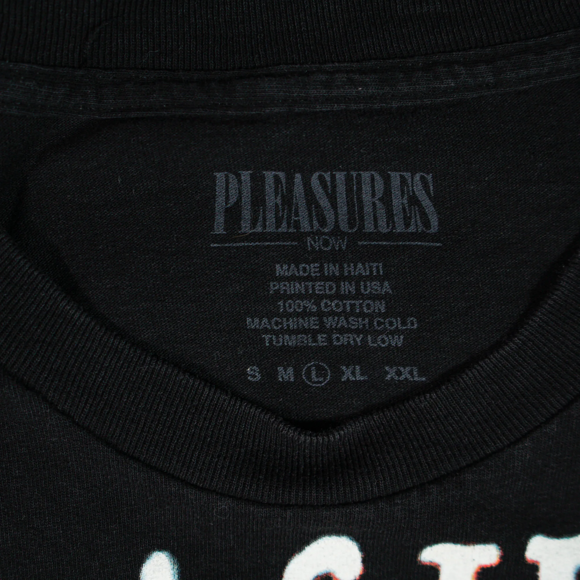 Pleasures holy t-shirt black 3