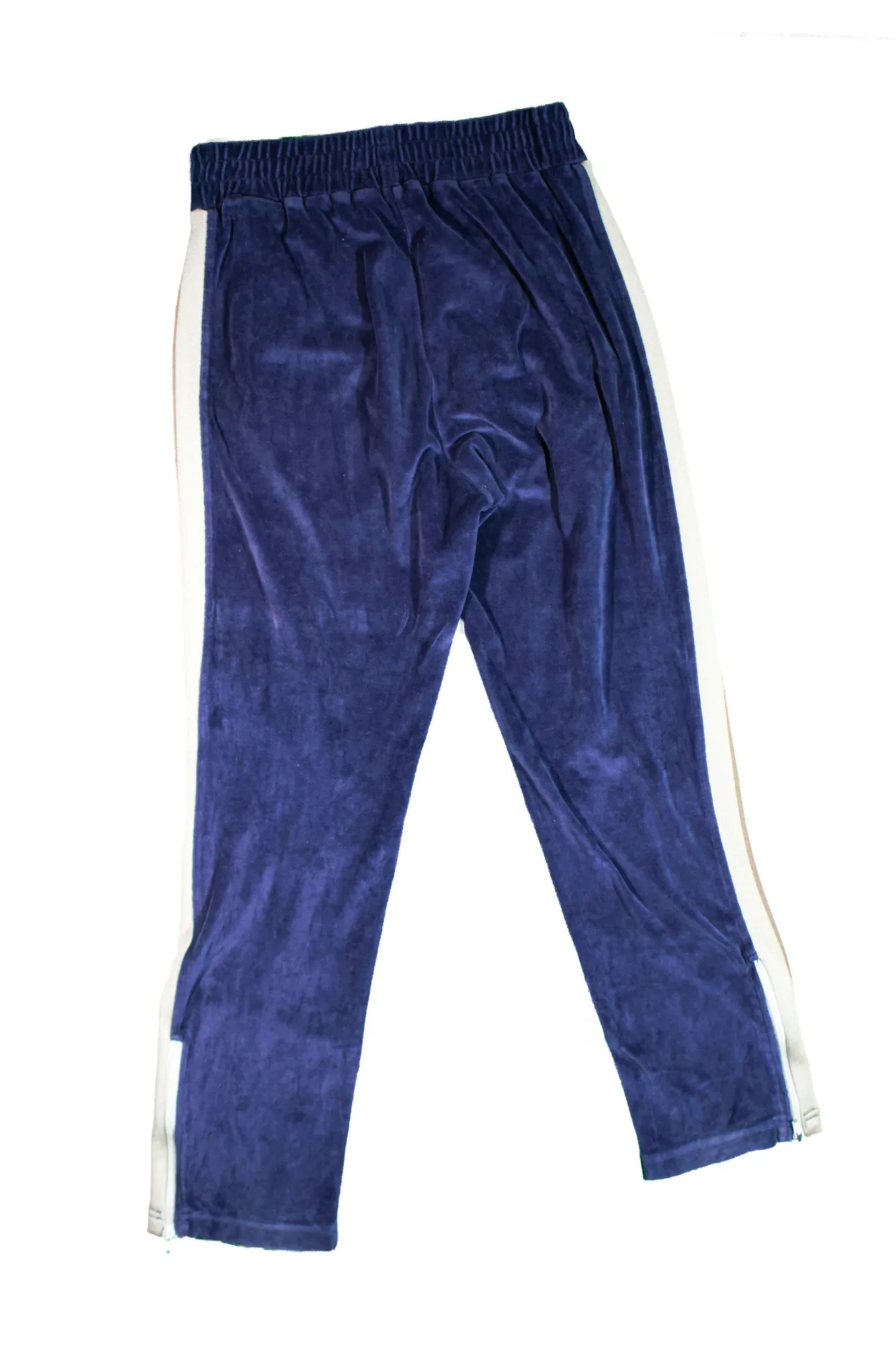 Palm Angels Blue velour track pants 2