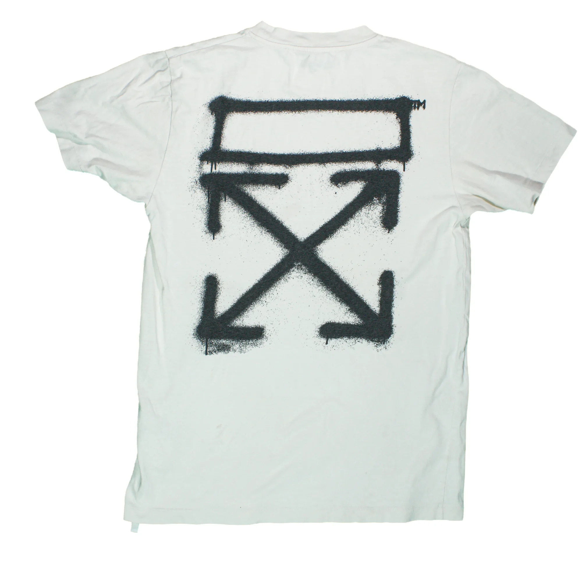 Off White Slim Fit white t-shirt 2