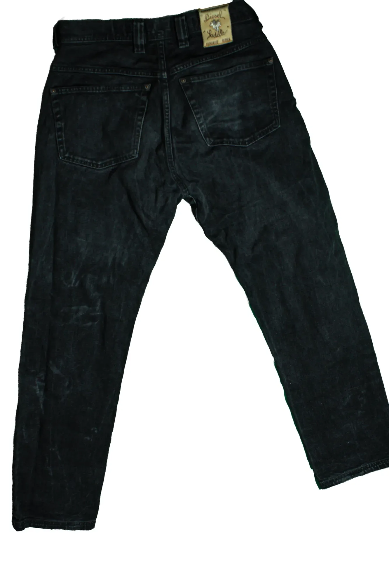 Diesel saddle black jeans 2