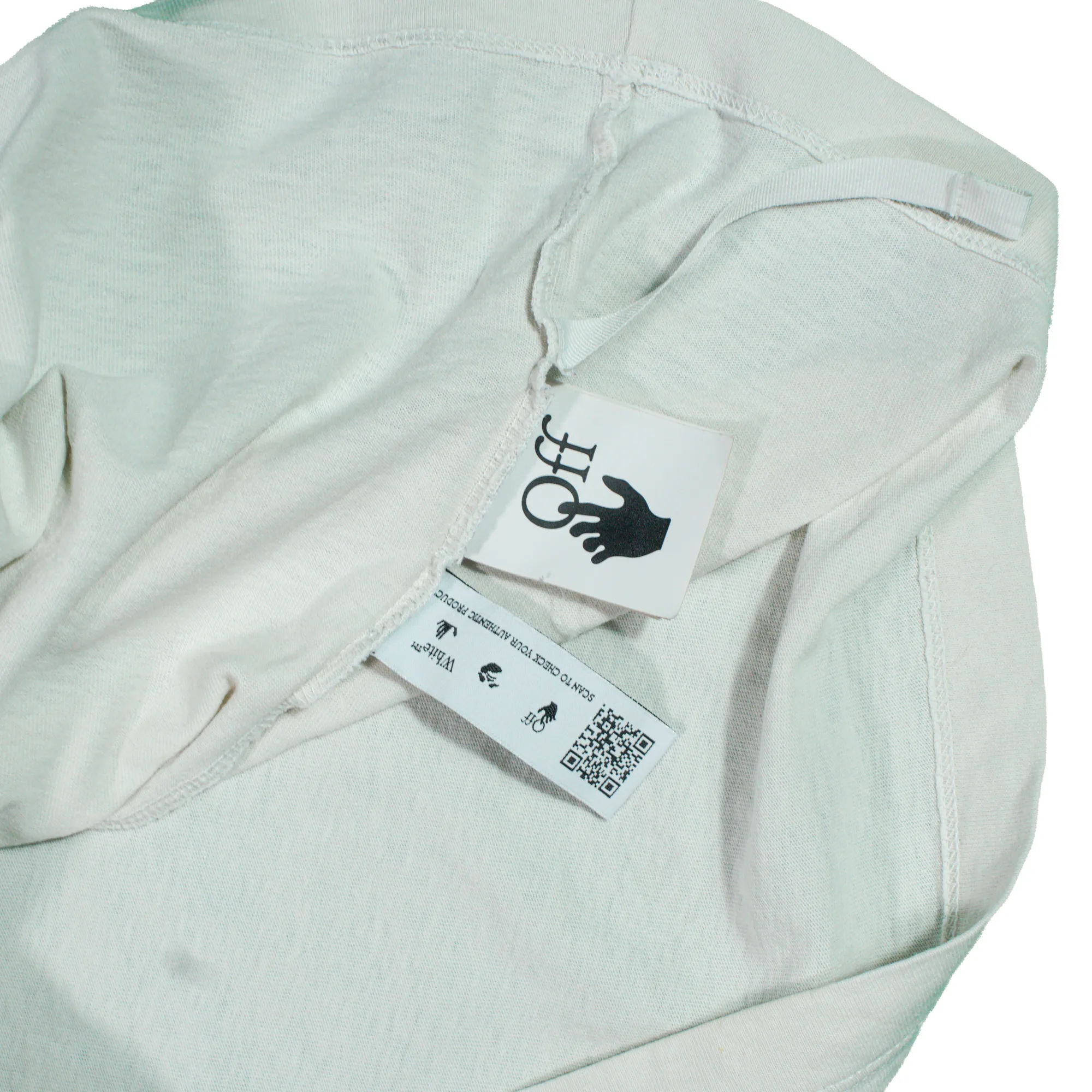 Off White Slim Fit white t-shirt 3