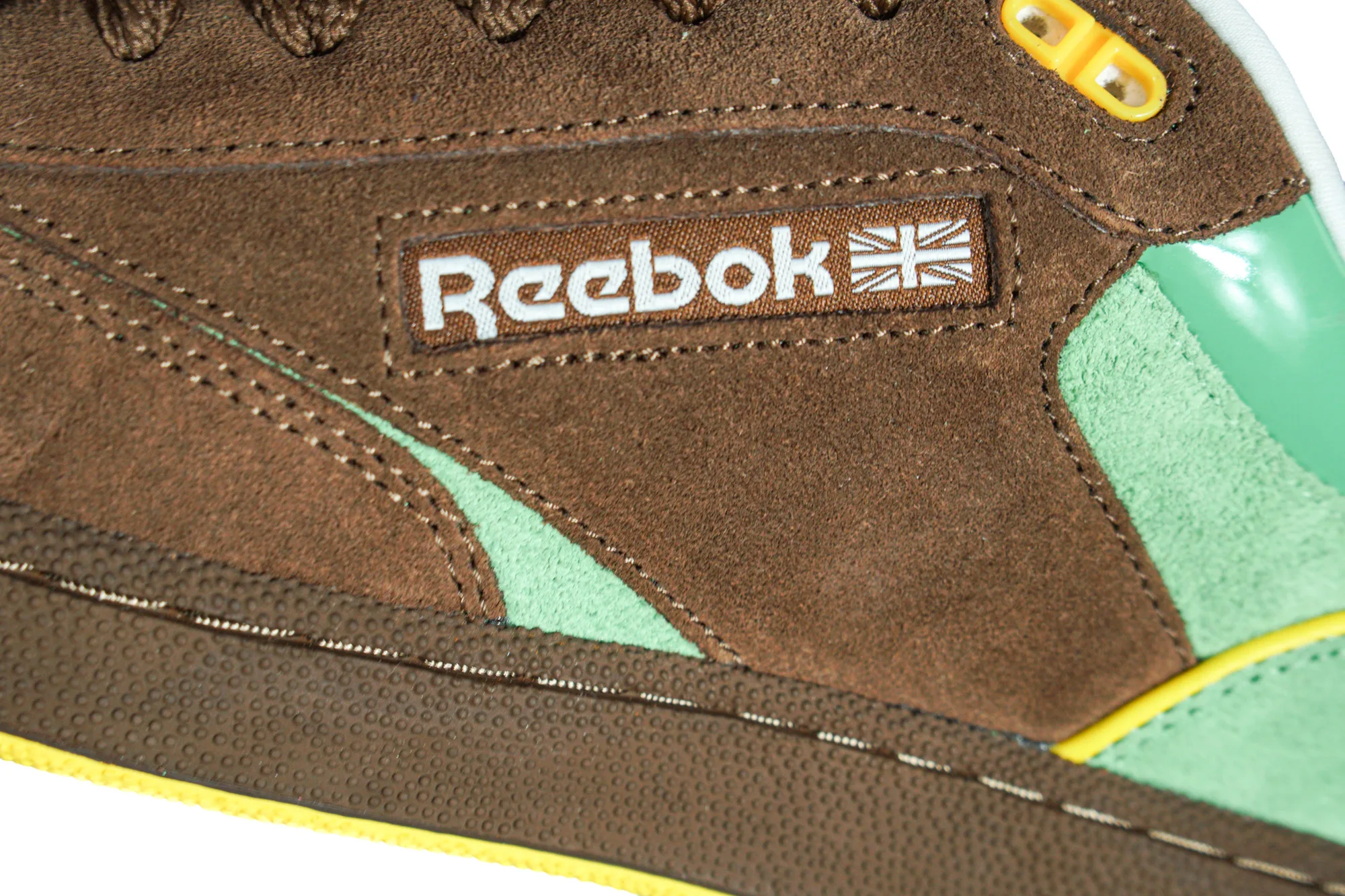 Reebok Club C brown/green shoes 4