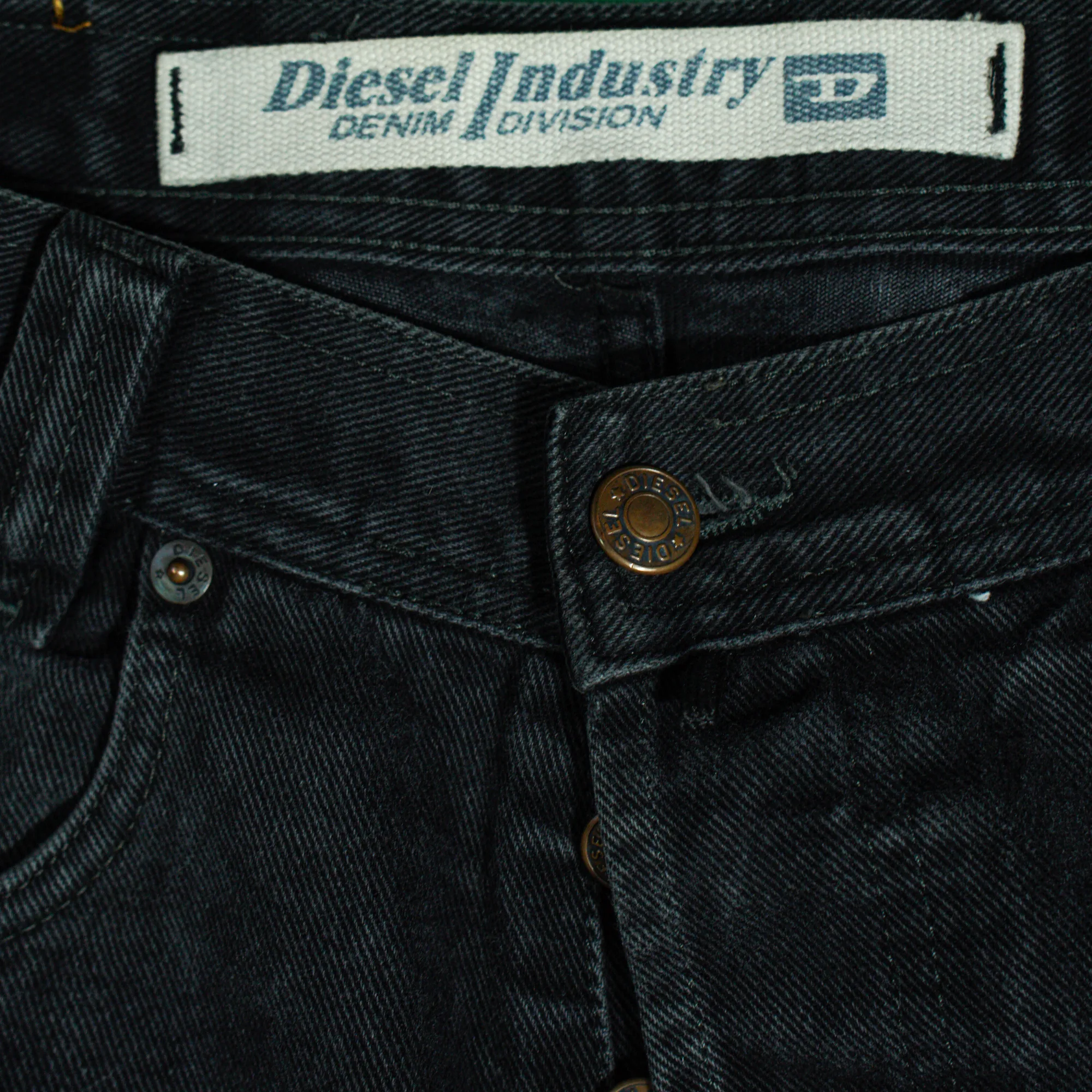 Diesel saddle black jeans 3