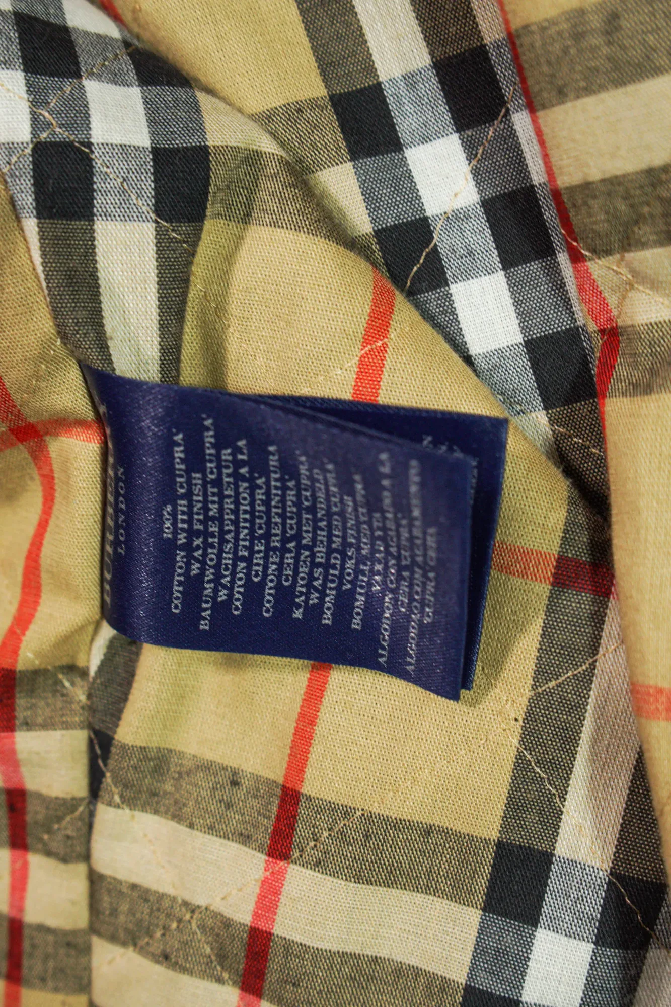 Burberry Nova Check vintage jacket 6