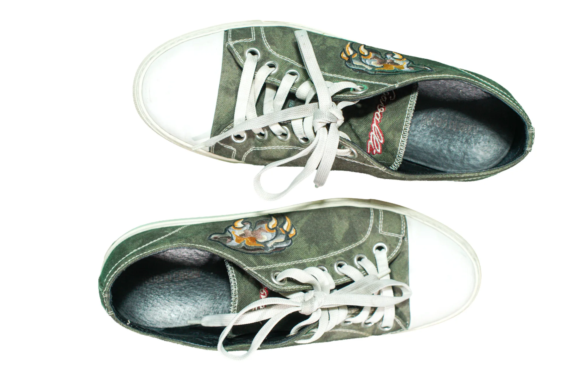 Roberto Cavalli green shoes 3