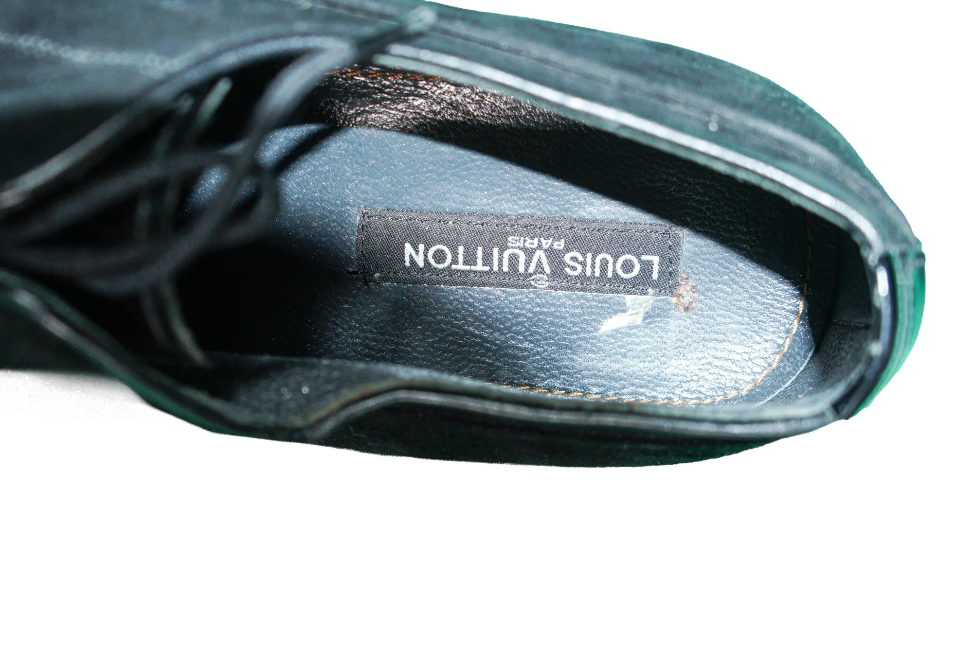 Louis Vuitton Balck Leather/Suede shoes 5