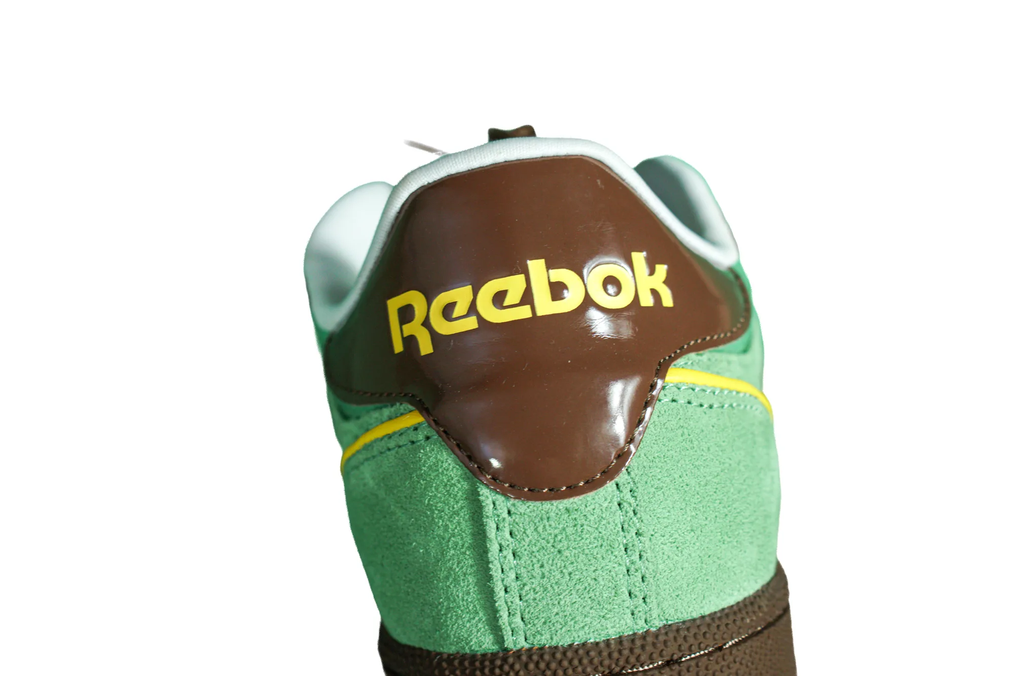 Reebok Club C brown/green shoes 5