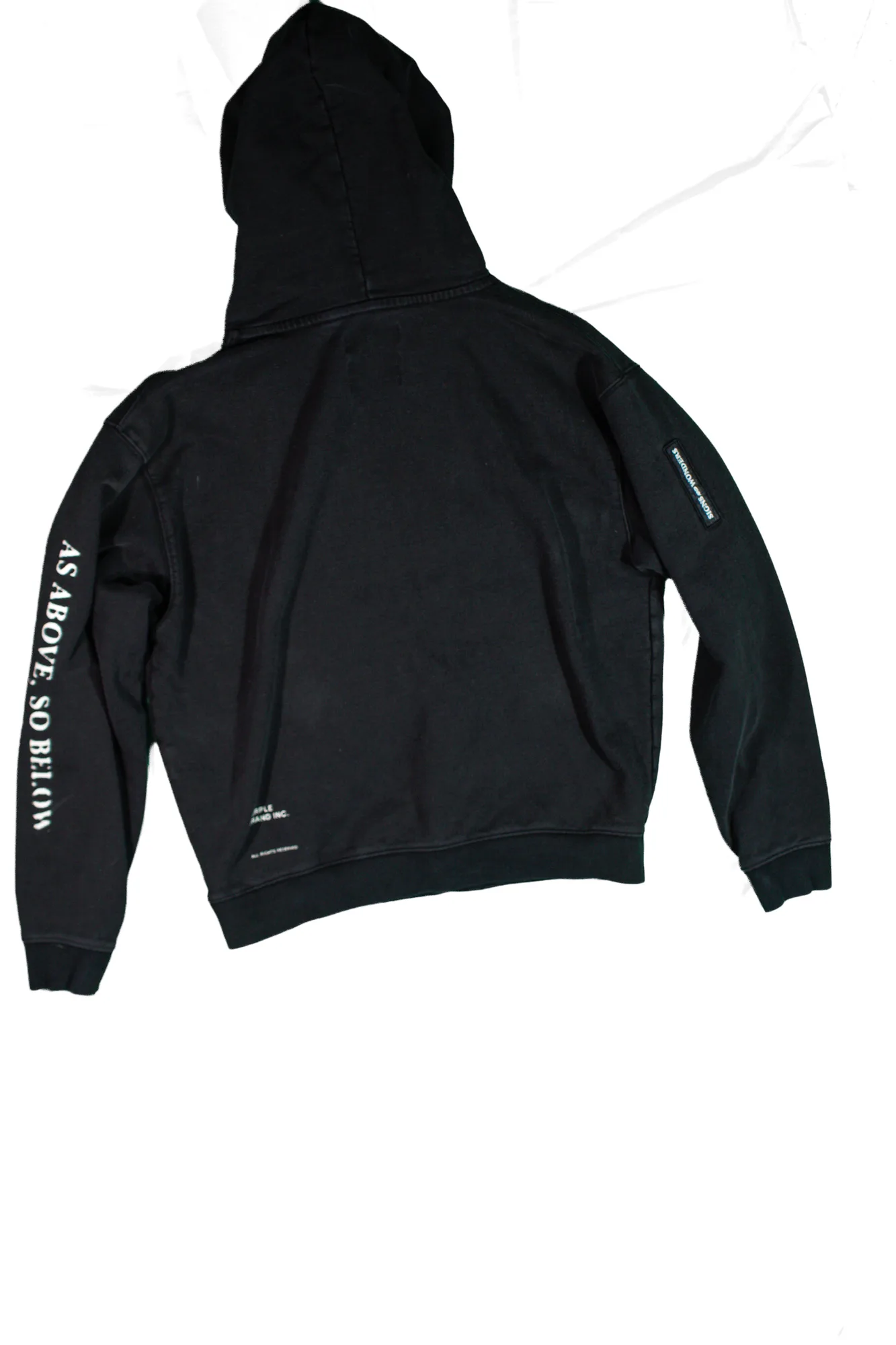 Purple Brand black hoodie 2