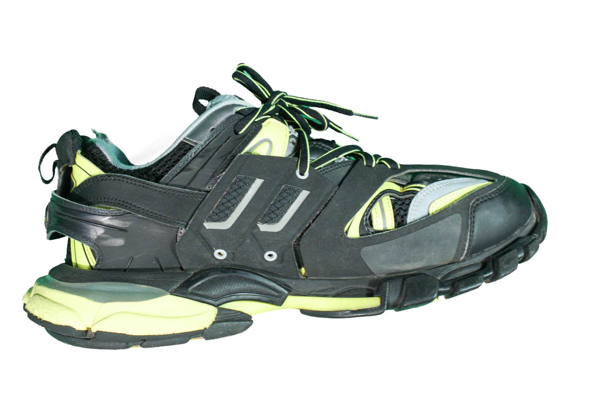 Balenciaga track black/acid sneakers 4