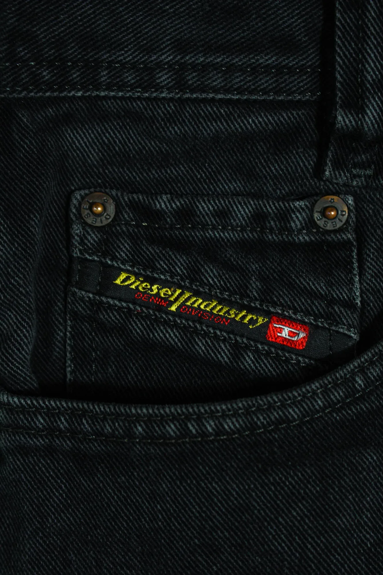 Diesel saddle black jeans 4
