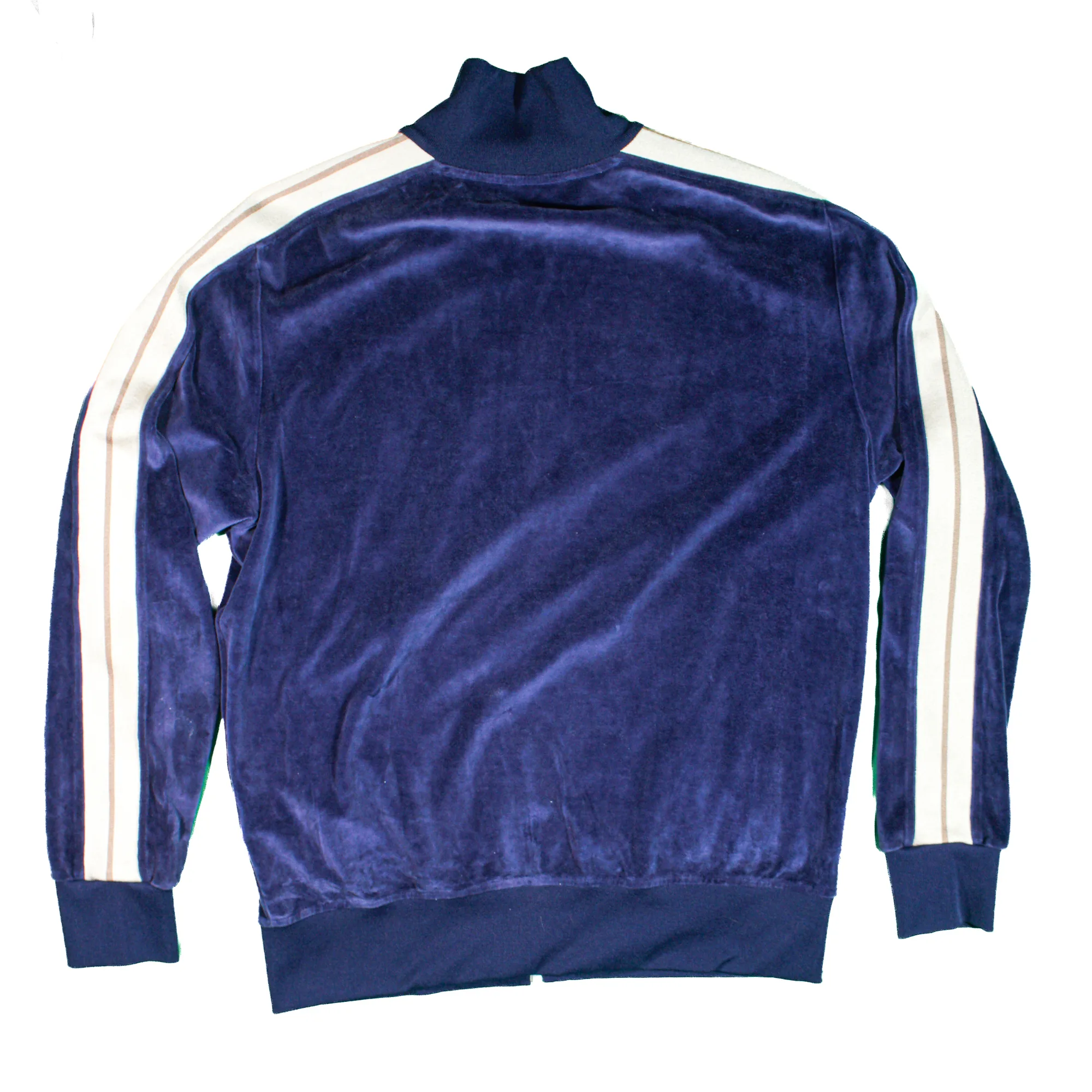 Palm Angels Blue velour track jacket 2