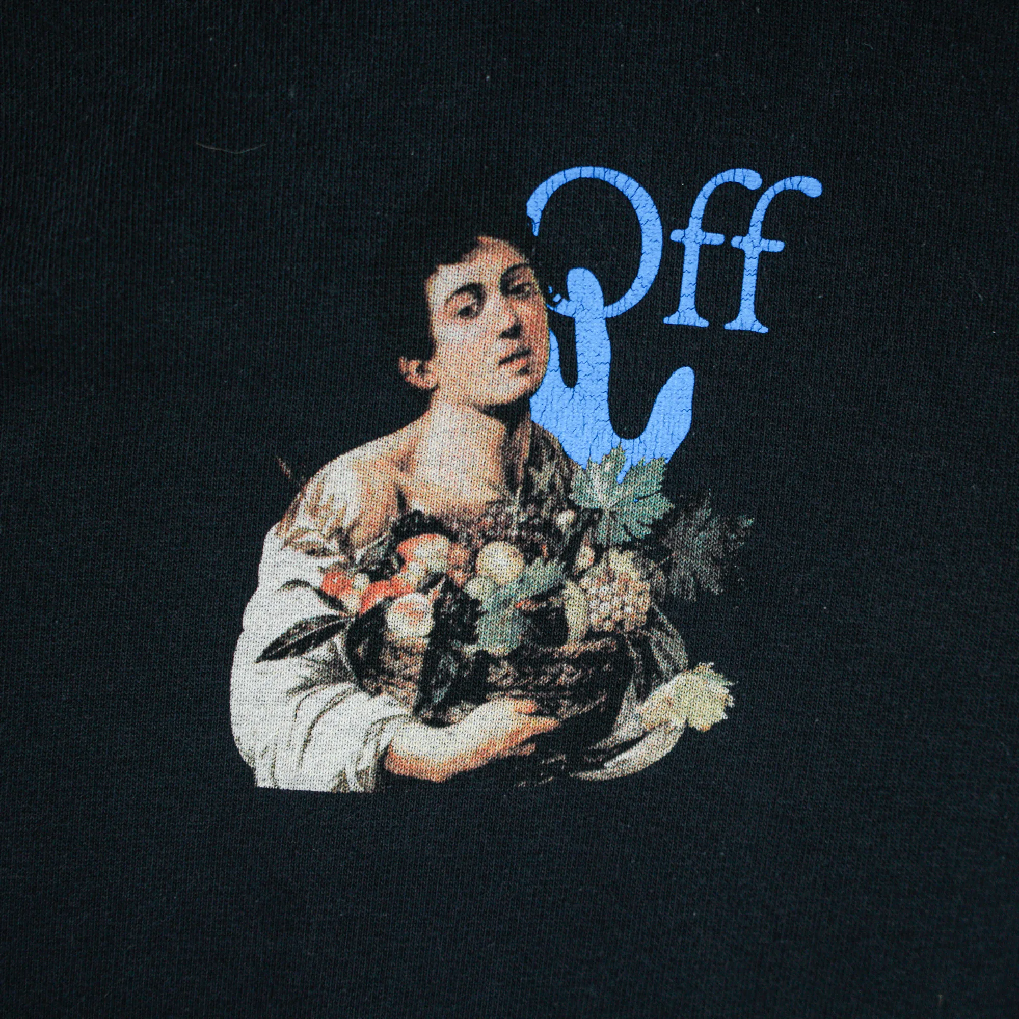 Off White hoodie Carravagio boy black 3