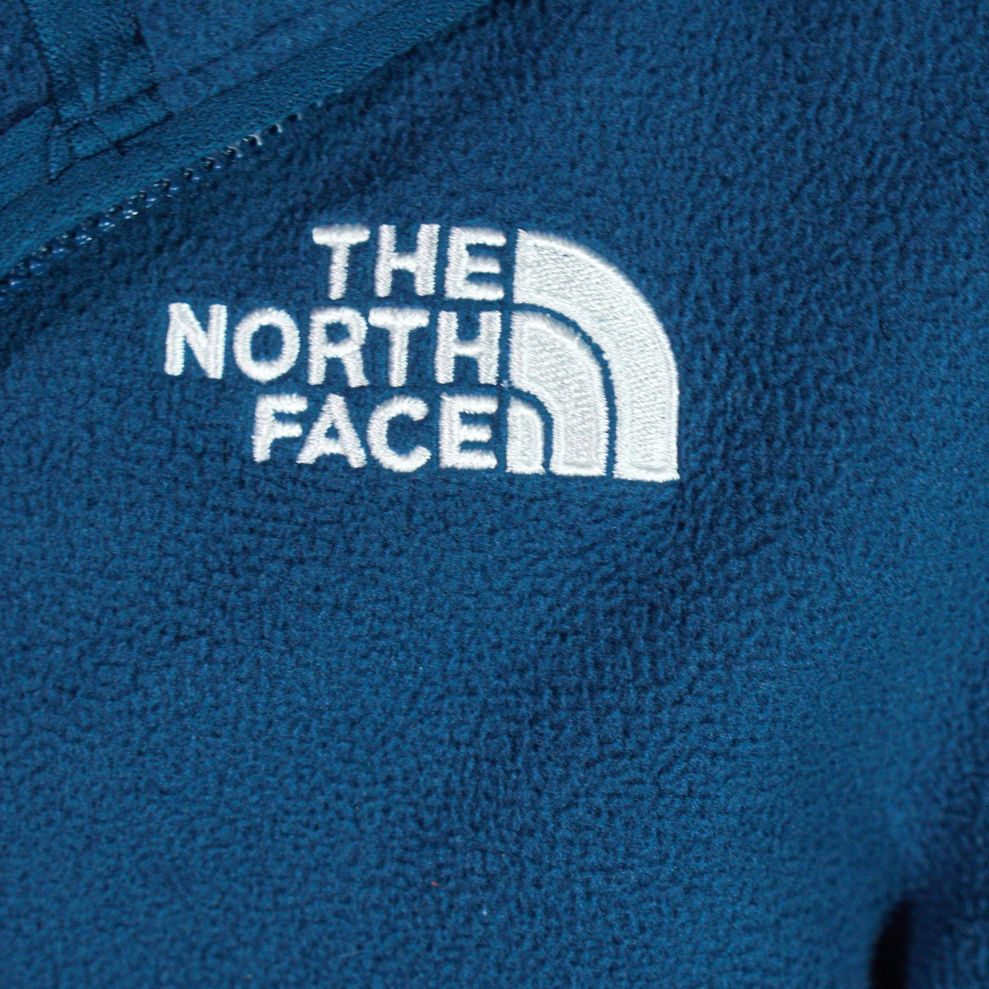 The North Face Fleece quarter zip blue 3