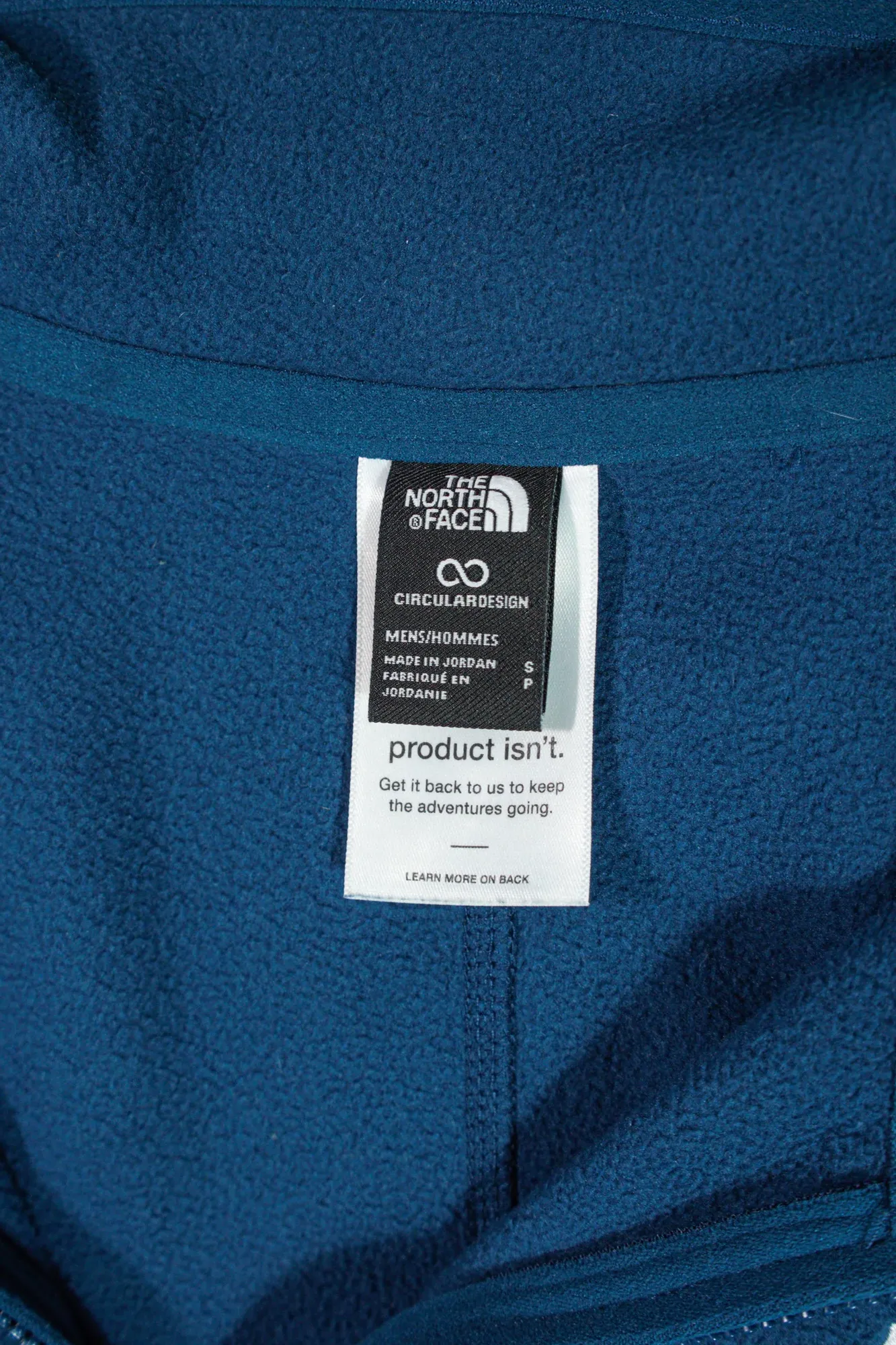 The North Face Fleece quarter zip blue 4