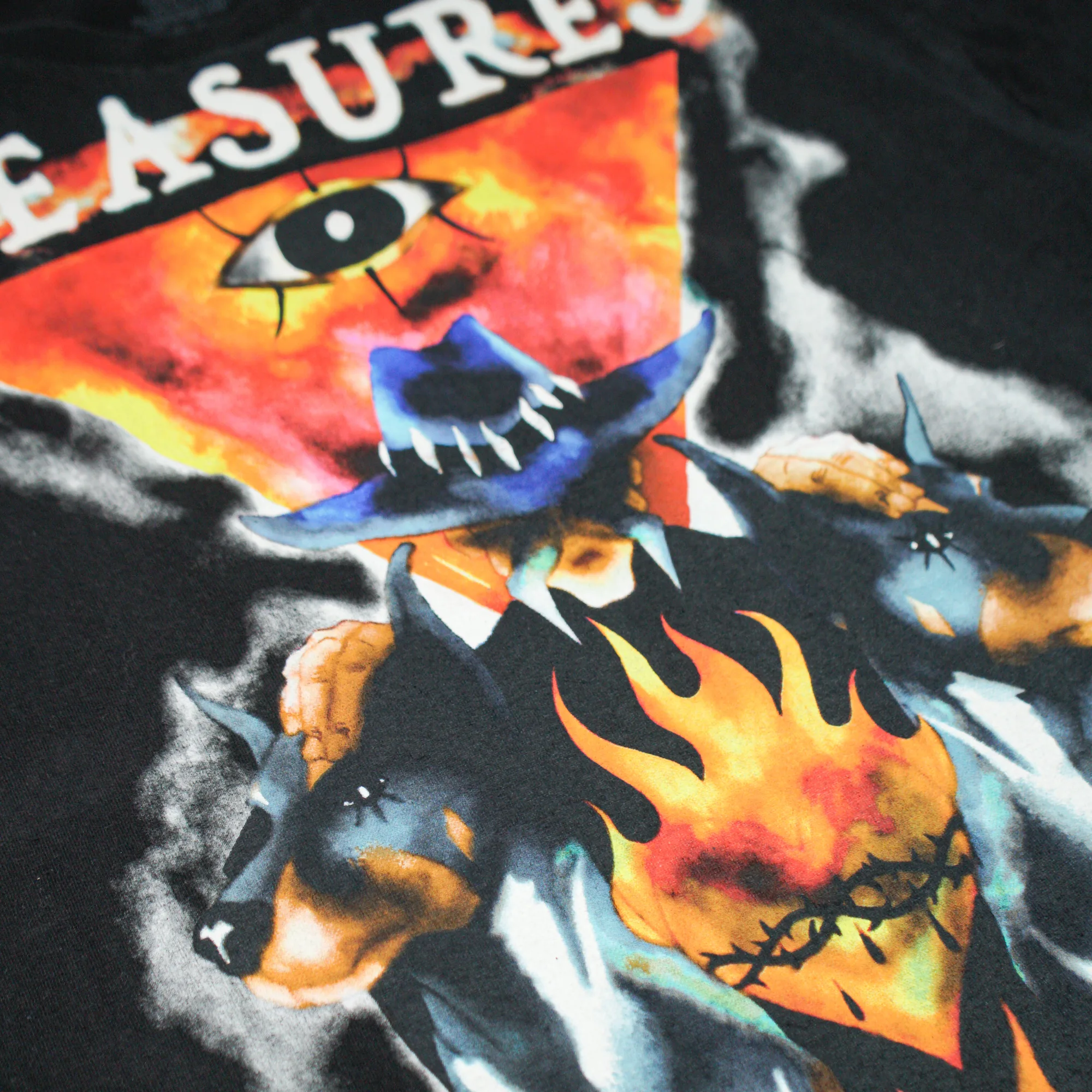 Pleasures holy t-shirt black 2
