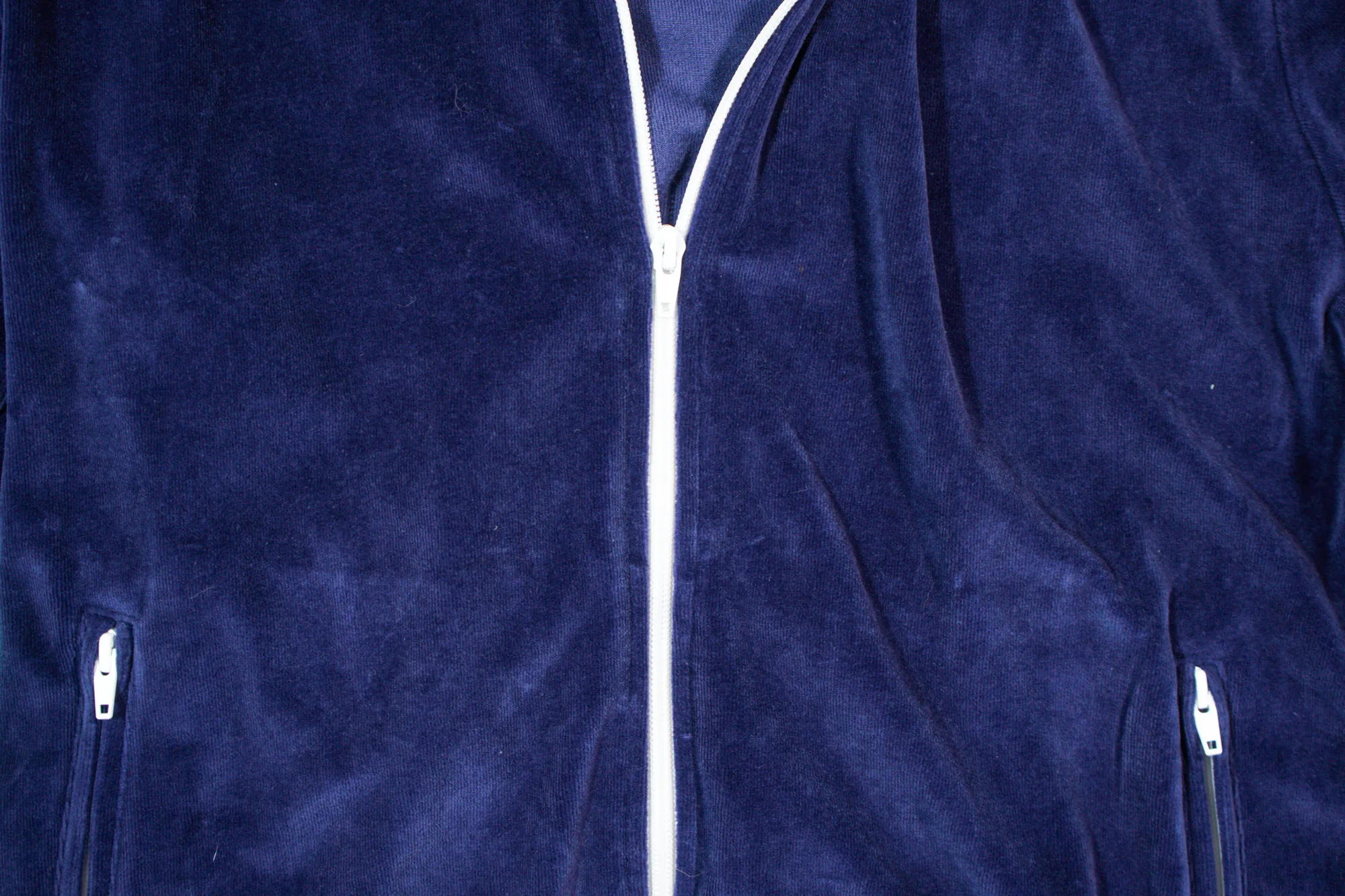 Palm Angels Blue velour track jacket 5