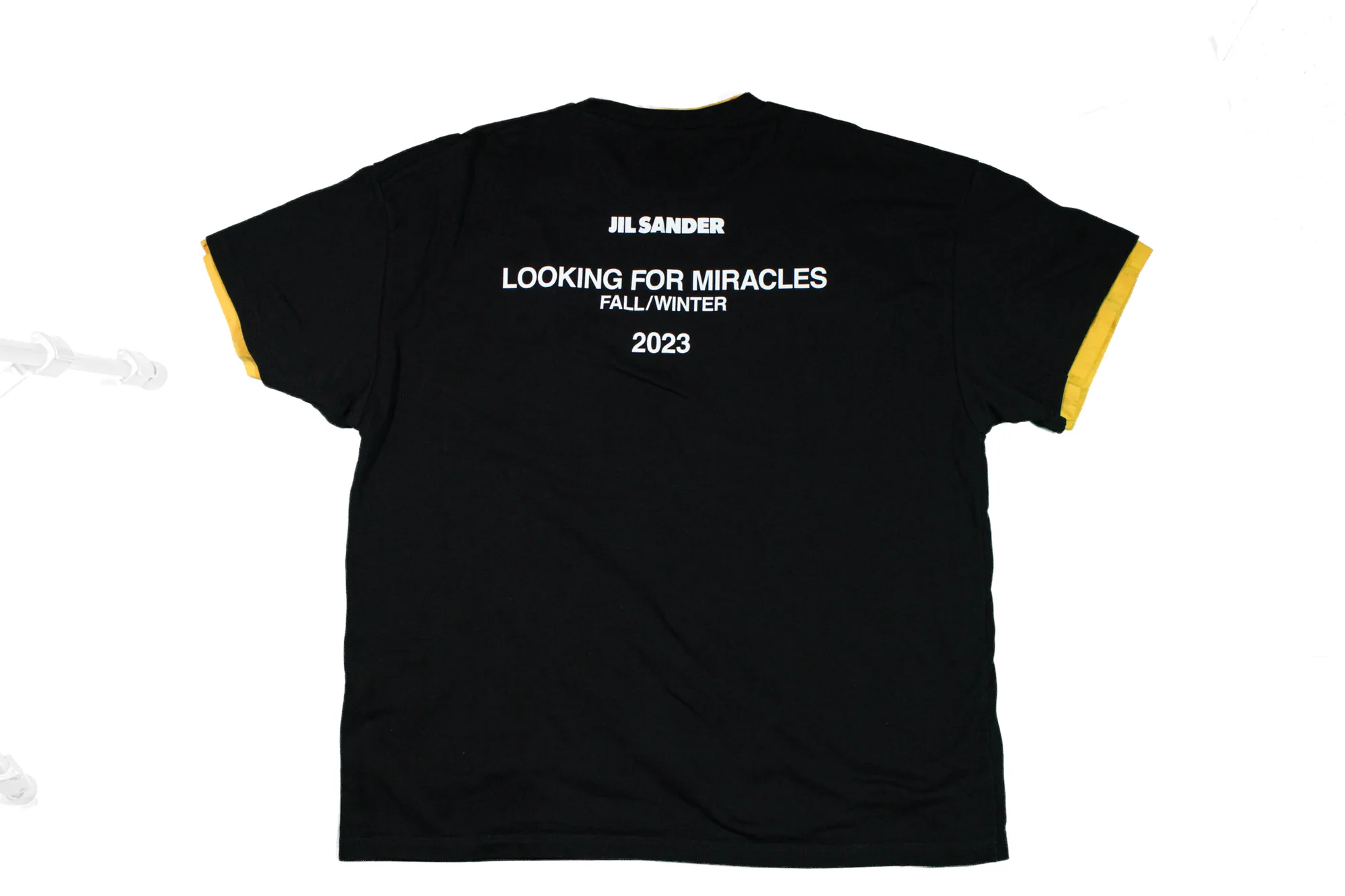 Jil Sander & Marcelo Miracles double t-shirt black 2