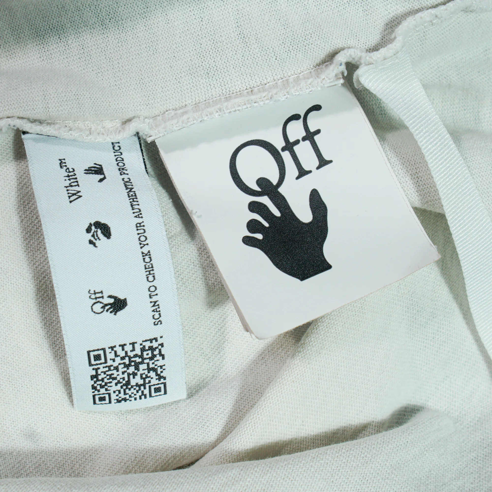 Off White Slim Fit white t-shirt 5